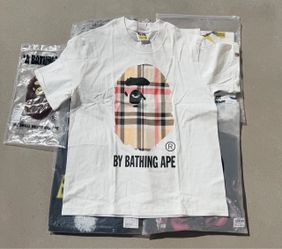 bape burberry shirt
