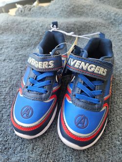 Kids Avengers Shoes Size 10