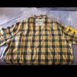Men's XXL Packers flannel