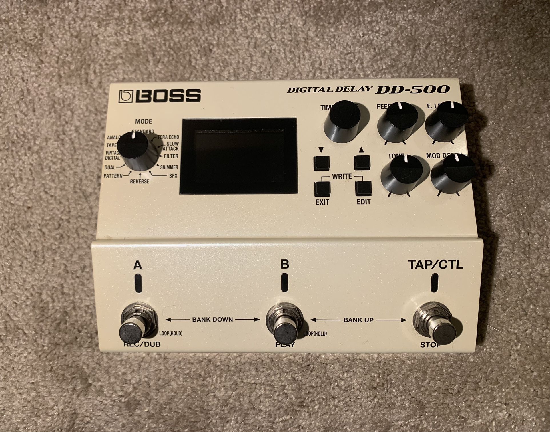 Boss DD-500 Digital Delay (MINT)