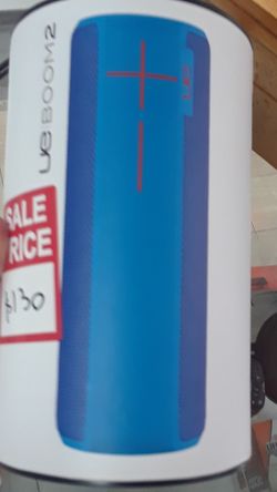 UE Boom Wireless Speaker.