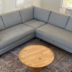 Sofa Club Custom Gray Couch