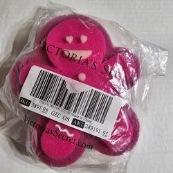 Victorias Secret PINK Sponge Loofah Gingerbread Man Holiday Christmas Gift Beauty Skincare NEW