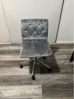 Light Grey Wheeled Chair
