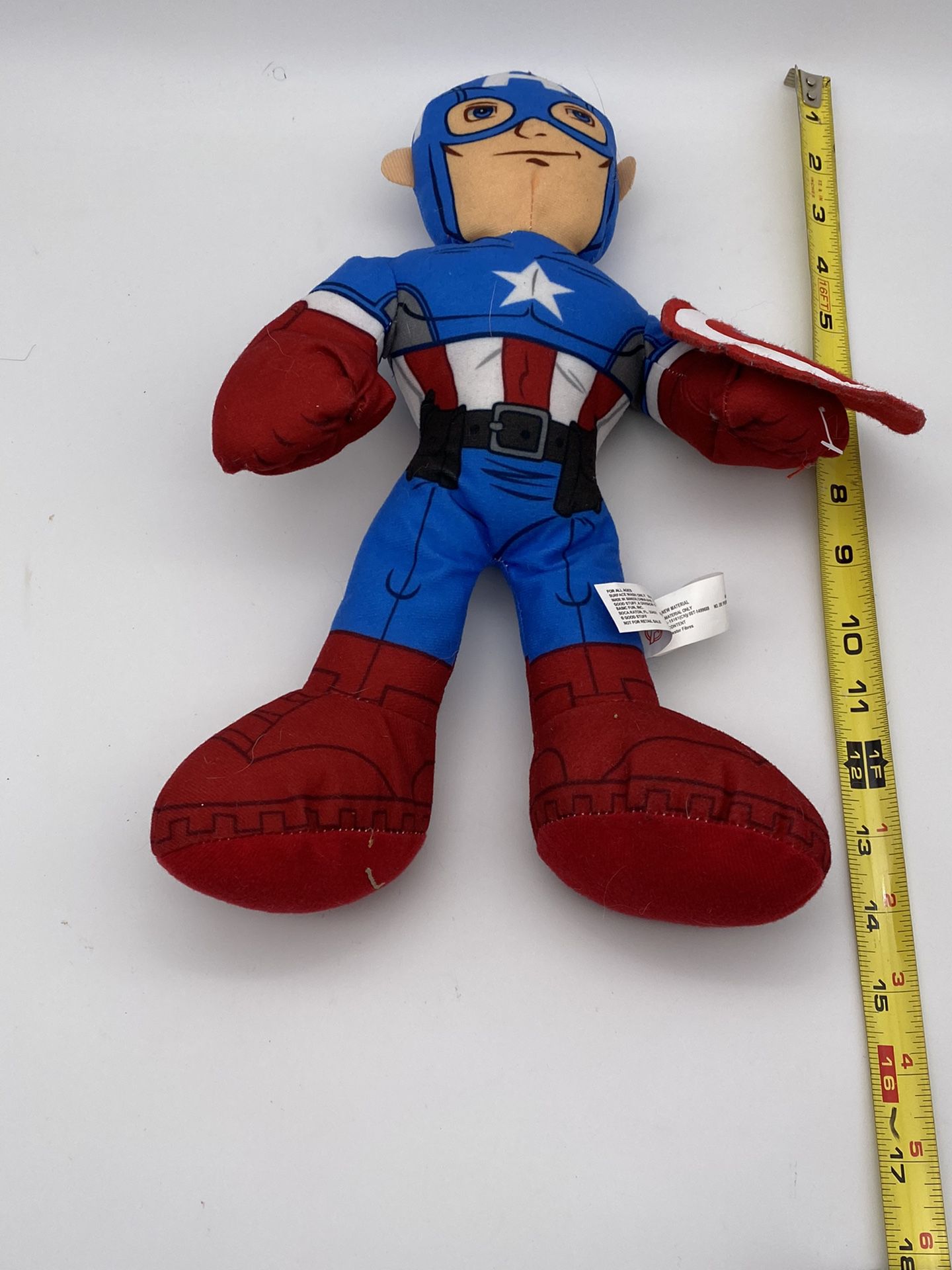 Marvel Captain America Plush - 14”