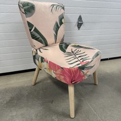 Floral Side Chair 