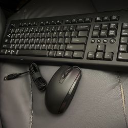 Keyboard and mouse