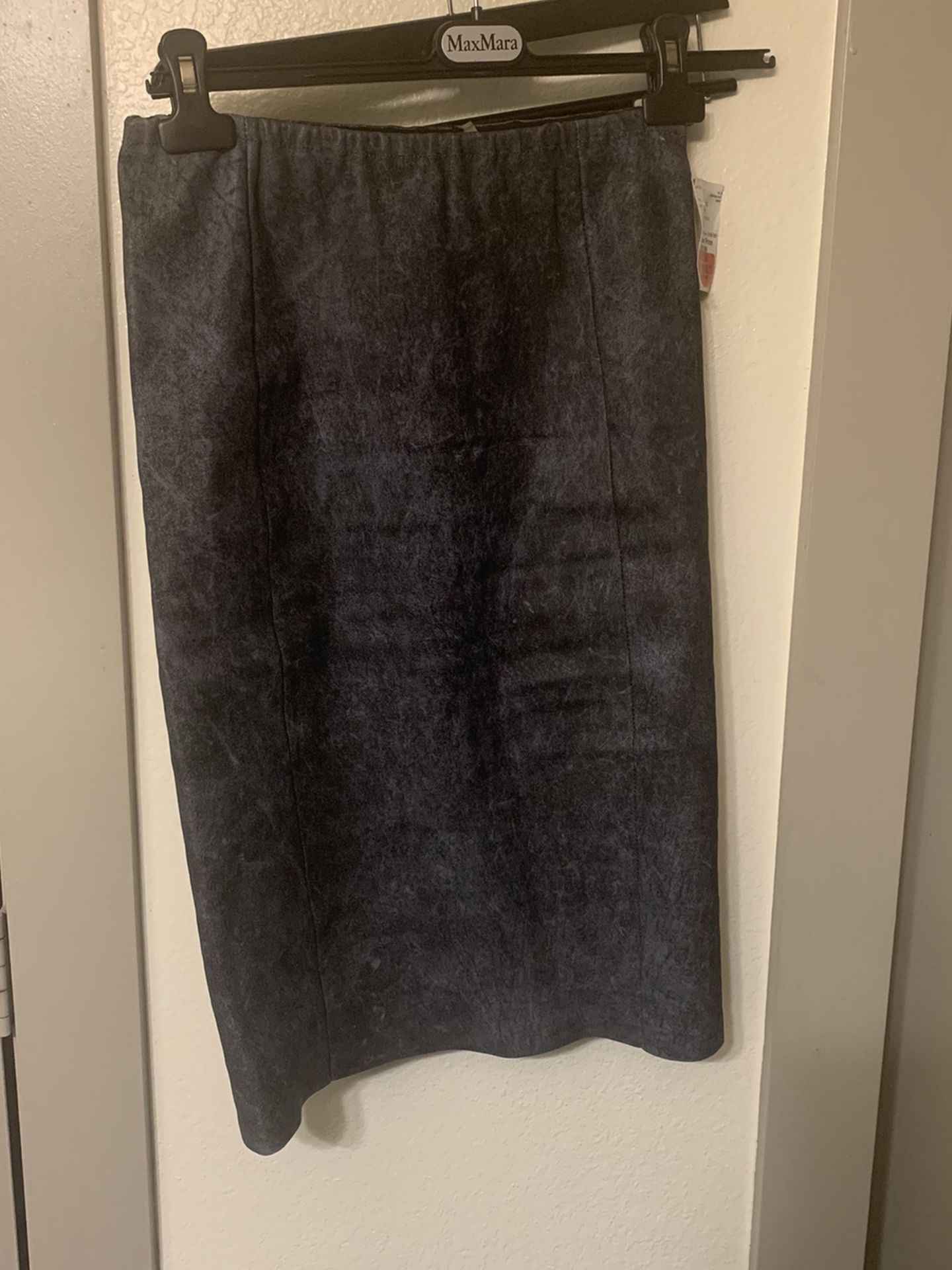 Designer Skirt- NWT Elie Tahari Leather Pencil Skirt