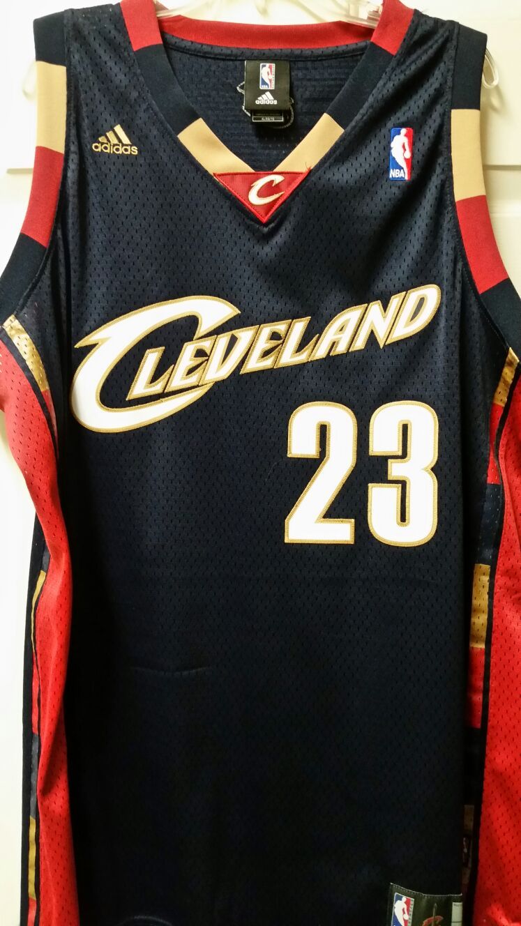 Authentic Stitched LeBron James Jersey