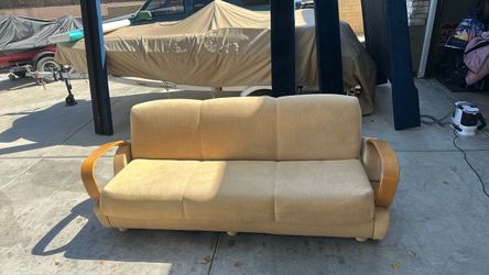 Mid-Century Modern Loveseat Sofa