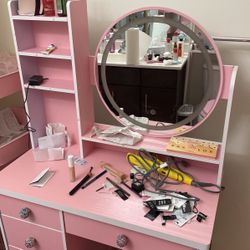 Vanity Table And Stool