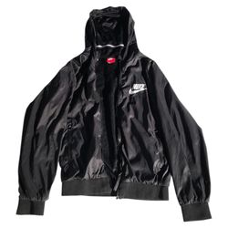 Nike Lightweight Black Zip Up Jacket, S - Missing Zipper