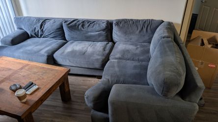 Blue Sectional Sofa