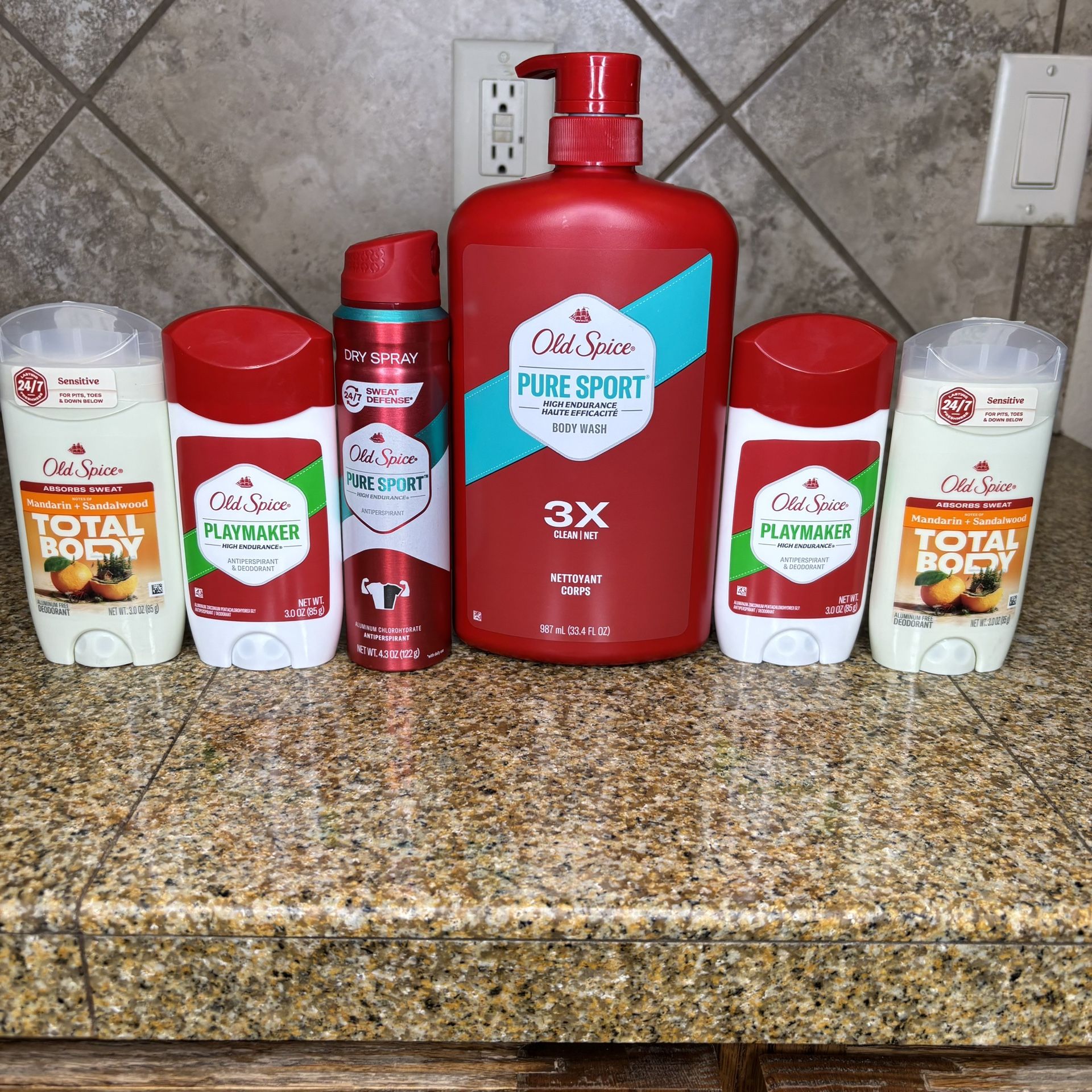 Old Spice Deodorant & Body Wash Bundle