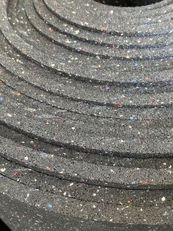 3/8” Black With Confetti Speck (DISCOUNT)