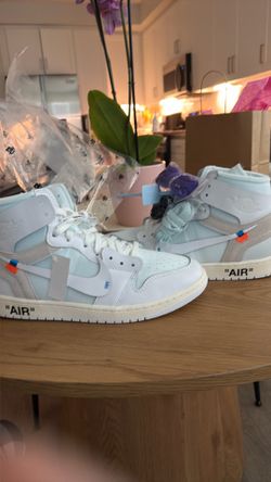 Brand new air Jordan 1 off white Virgil Alaska size 12