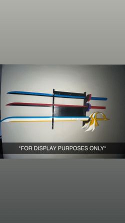 ***DISPLAY*** WOODEN “SWORD”