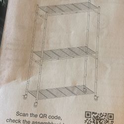 Metal Organizer Rack