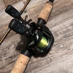 Okuma SST Steelhead Casting Fishing Rod with Abu Garcia Revo SX Reel  