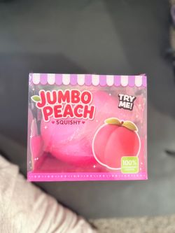 Jumbo Peach squishy