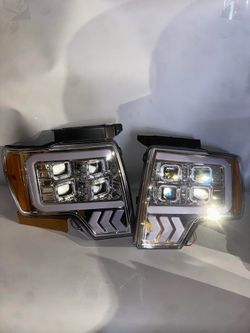 2009-2014 Ford F150 LED DRL Projector Headlights/faros