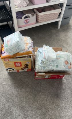 Mixed Brand Baby Diapers