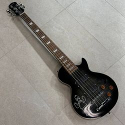 Epiphone Limited Edition Les Paul Standard 5 string Bass 2000 Trans Gloss Black