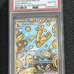 Gholdengo ex PSA 10 Pokemon Prismatic Evolutions