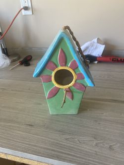 Bird Nest / Small Painted Crockery Bird Nest!