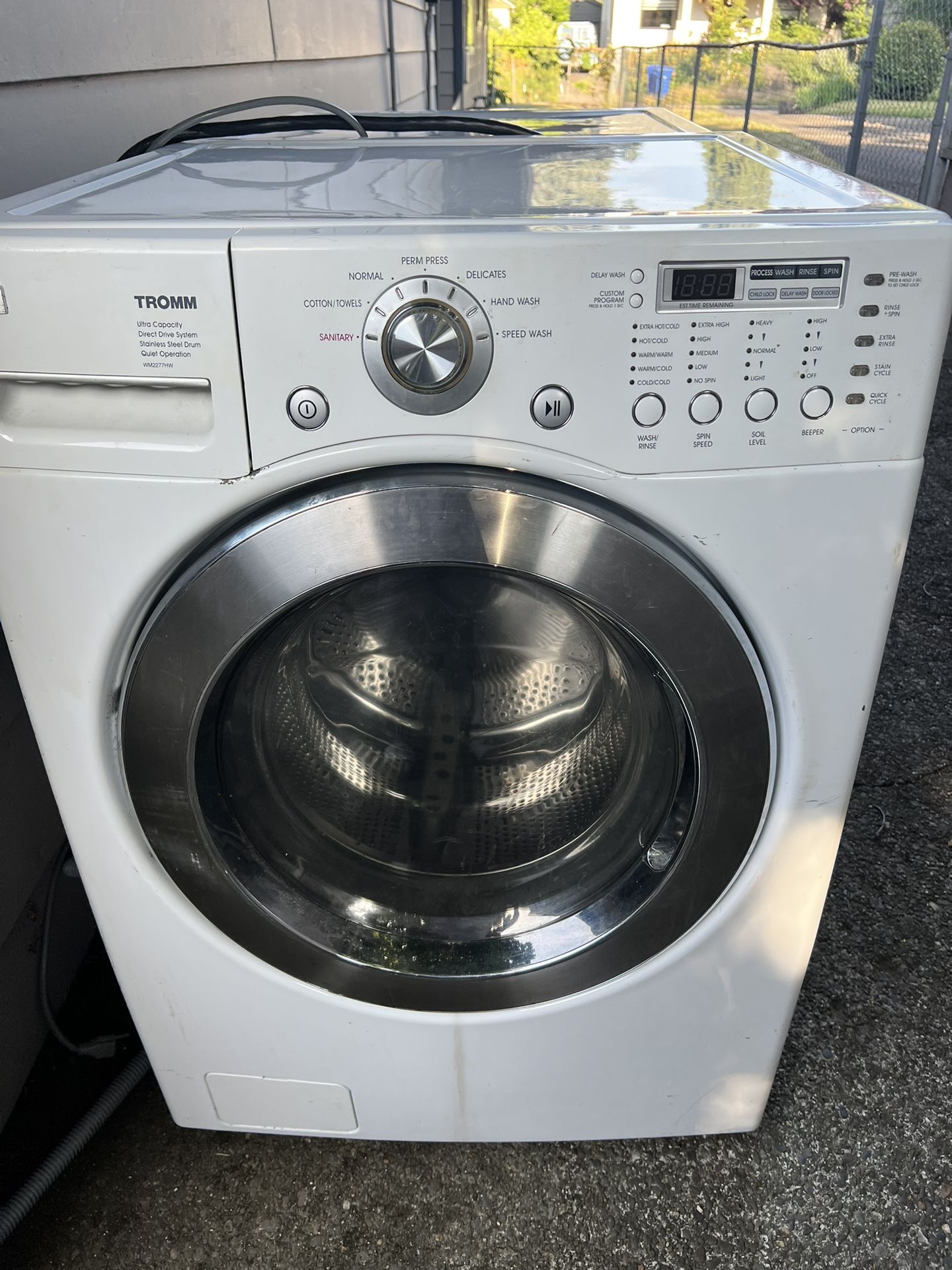 $200 OBO Used Washer And Dryer LG Tromm Matching Set