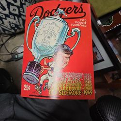 1970 Dogers Magazine Mint 