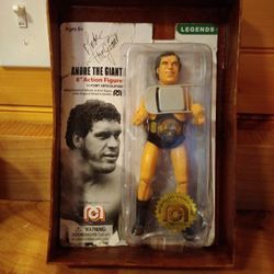 André The Giant Action Figure Collectable | Signed 