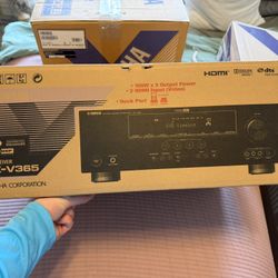 Yamaha Surround Sound Speaker system - Wired - All Original Boxes And Remotes 