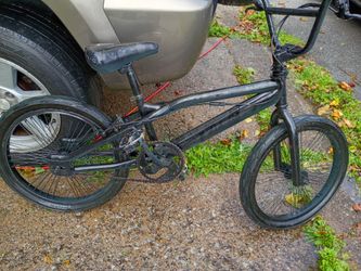 Black BMX Bike