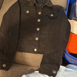 Black Jean Jacket