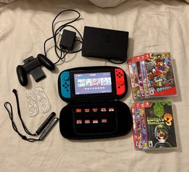 Nintendo Switch And Games 