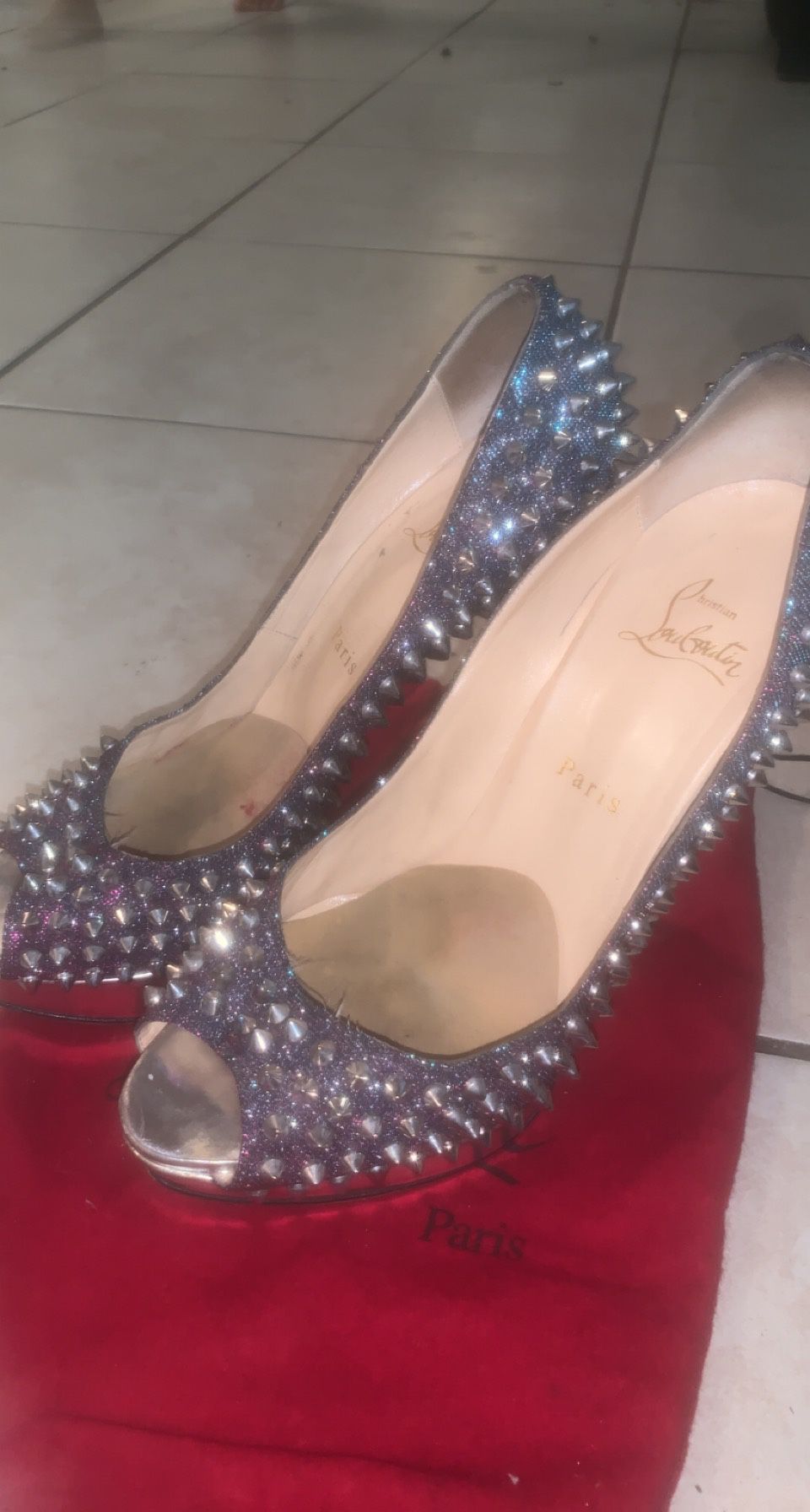 Authentic Christian Louboutin Heels