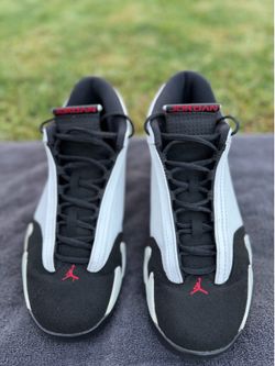Air Jordan 14 Retro Black Toe Size 9.5
