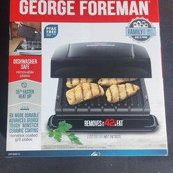 George Foreman 4-Serving Indoor Electric Grill 