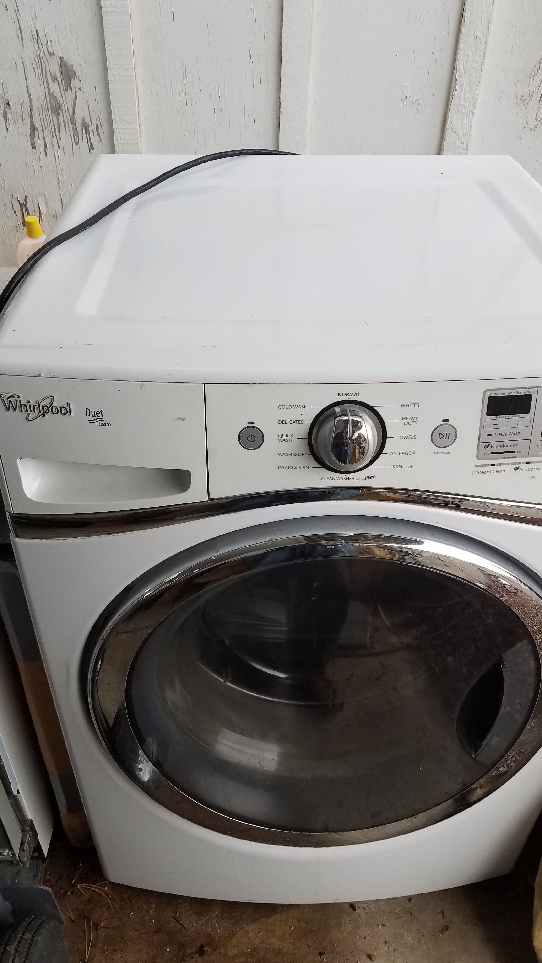 Whirlpool Duet Washer with Steam