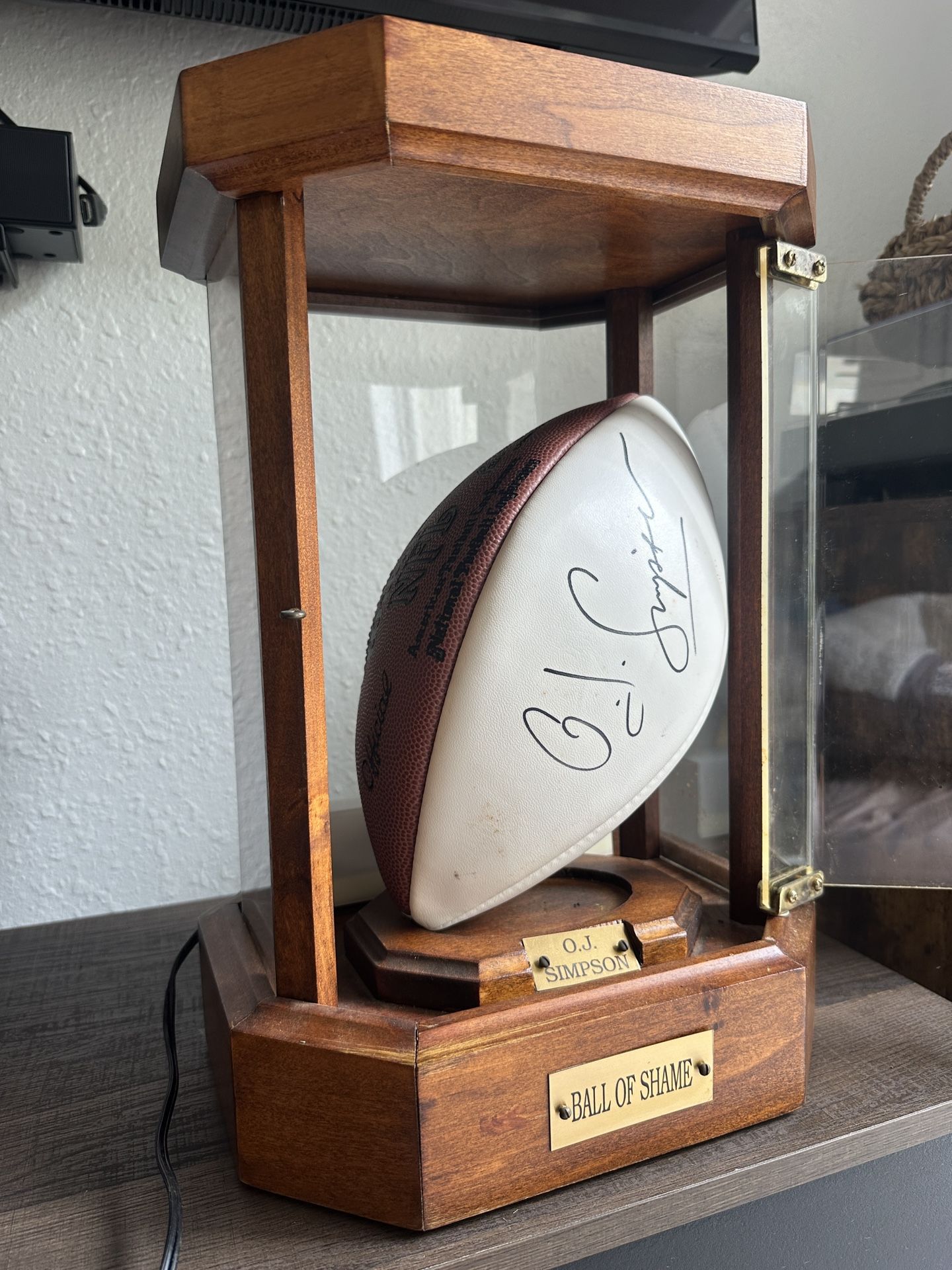 OJ Simpson Signed Football
