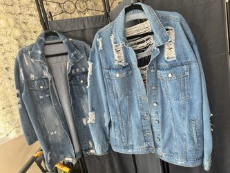 Oversized Woman’s Jean Jacket