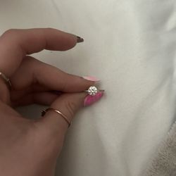 Gold 18k gold promise ring size 5 