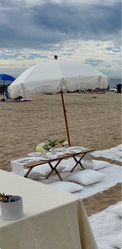 BOHO beach umbrella