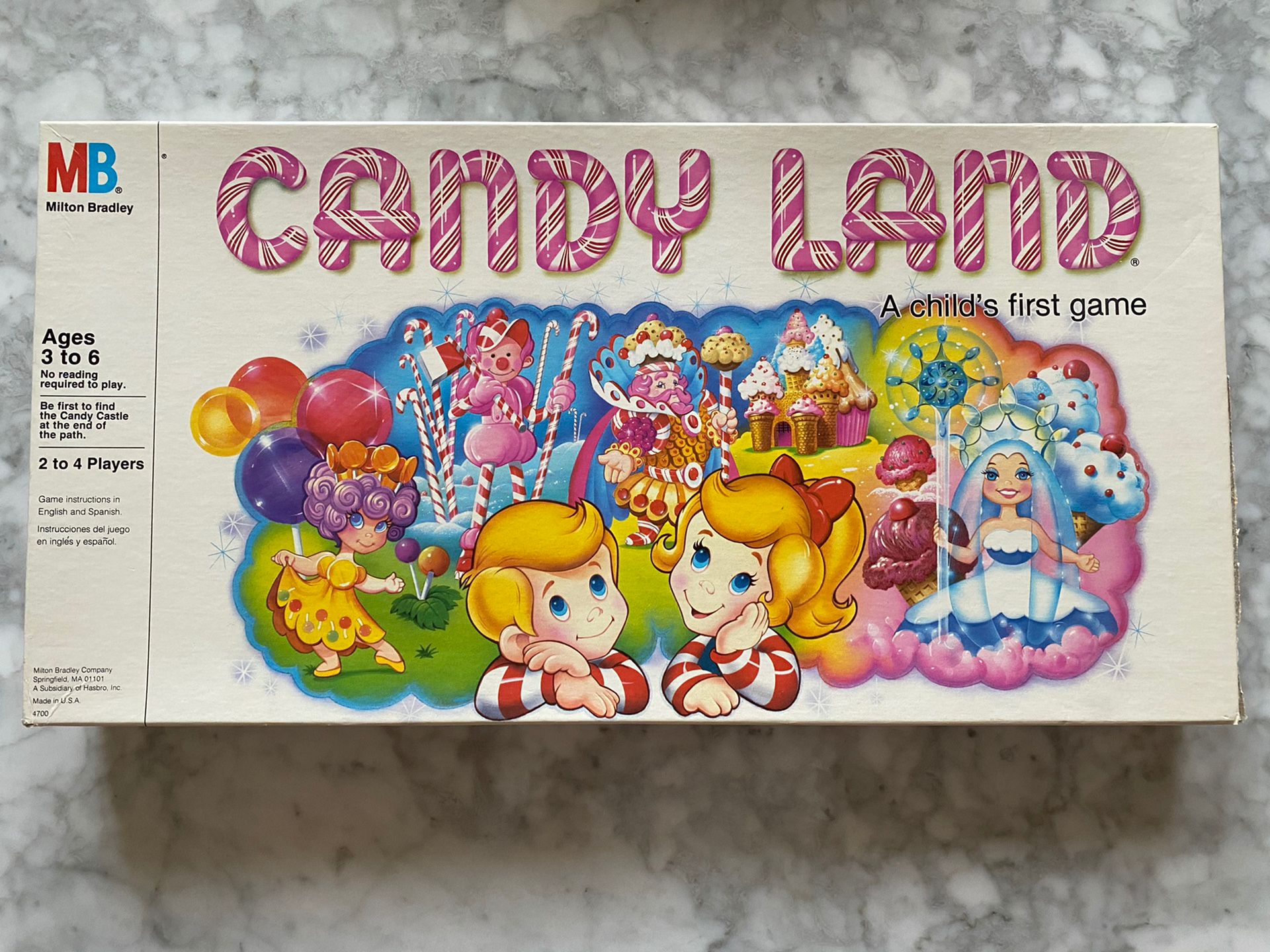 Milton Bradley Vintage 1984 Candyland Candy Land Board Game