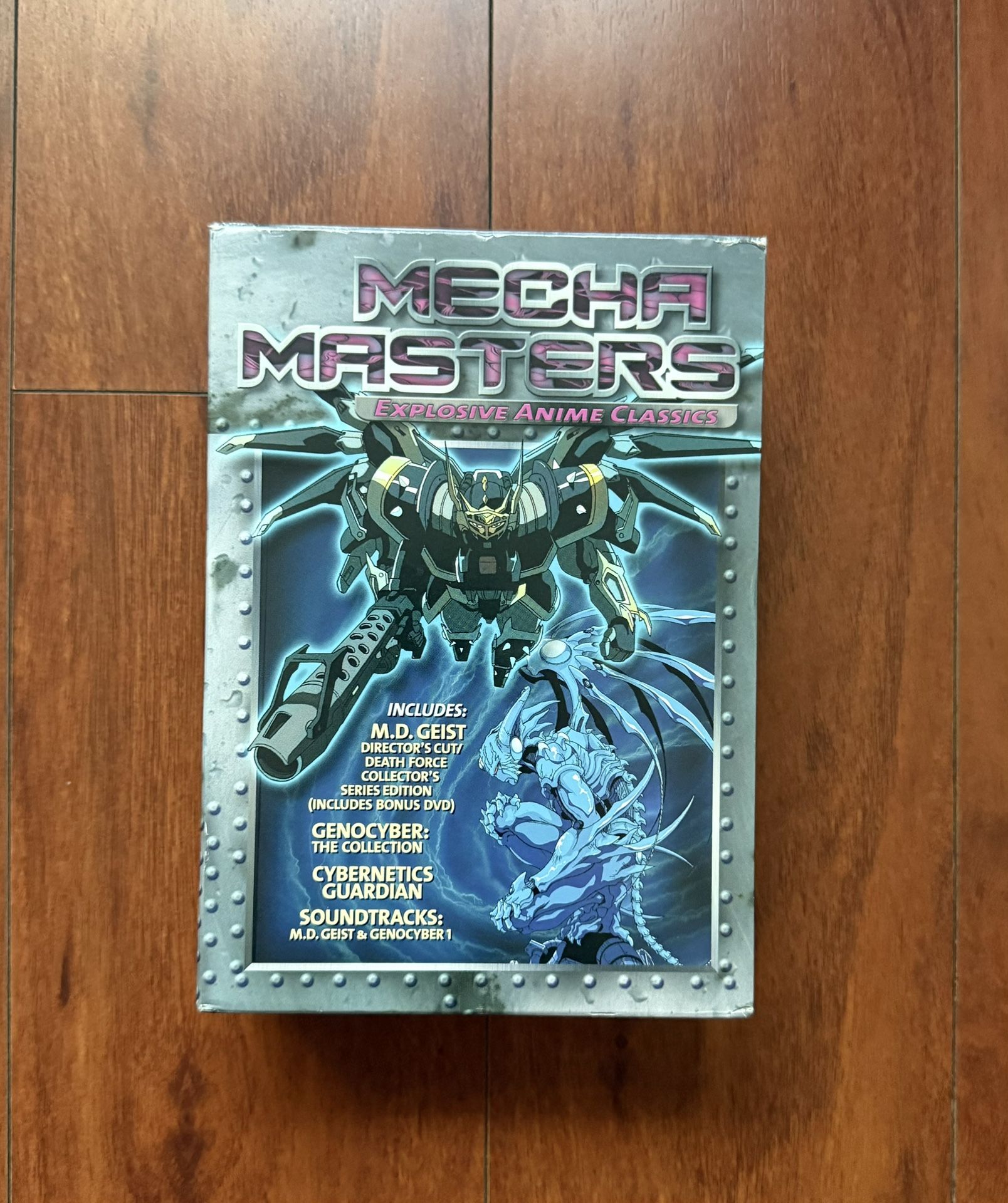 MECHA MASTERS - DVD - MD Geist Genocyber Cybernetics Guardian Anime DVD Rare