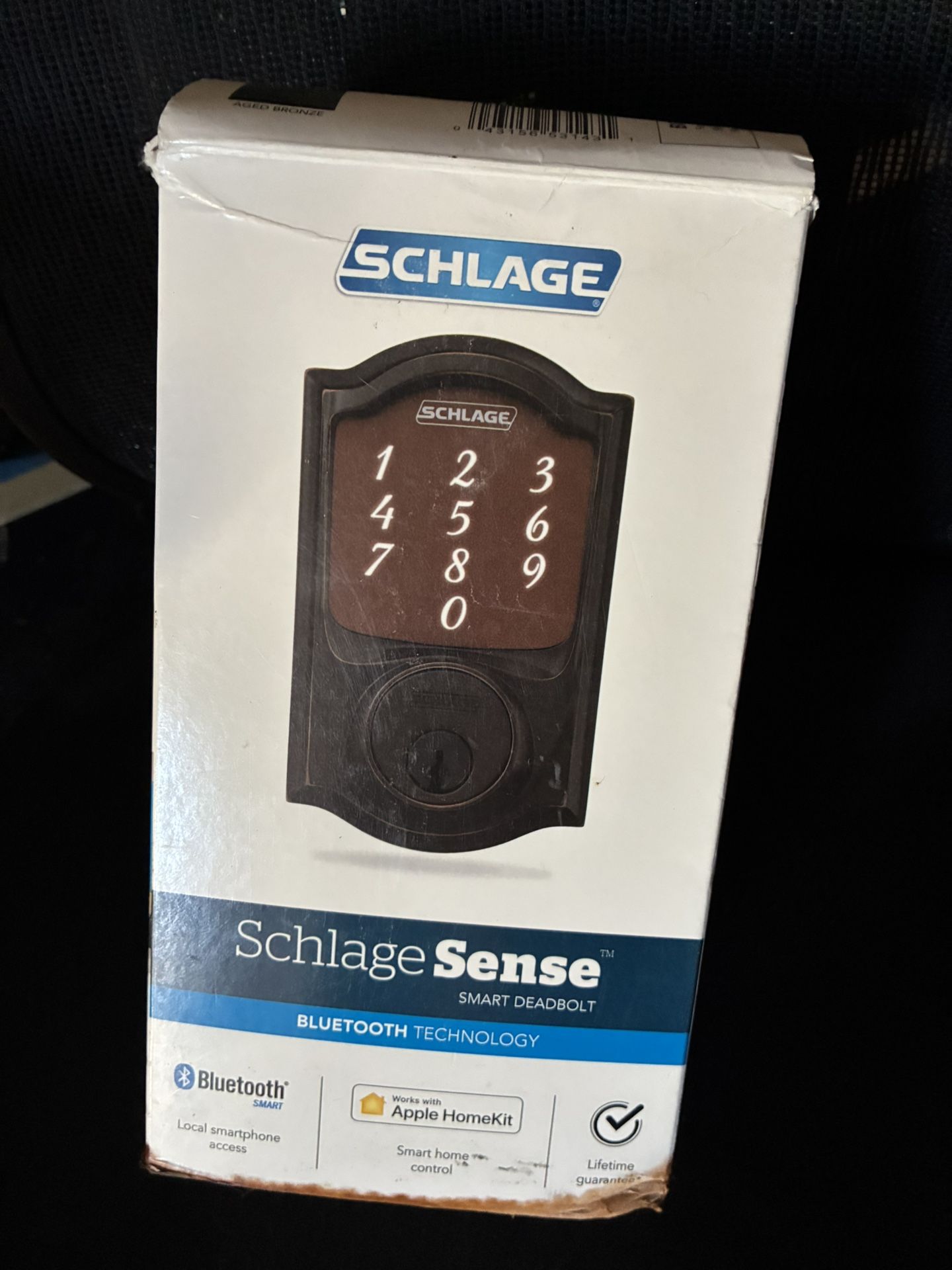 Schlage Sense Smart Deadbolt Lock Bluetooth