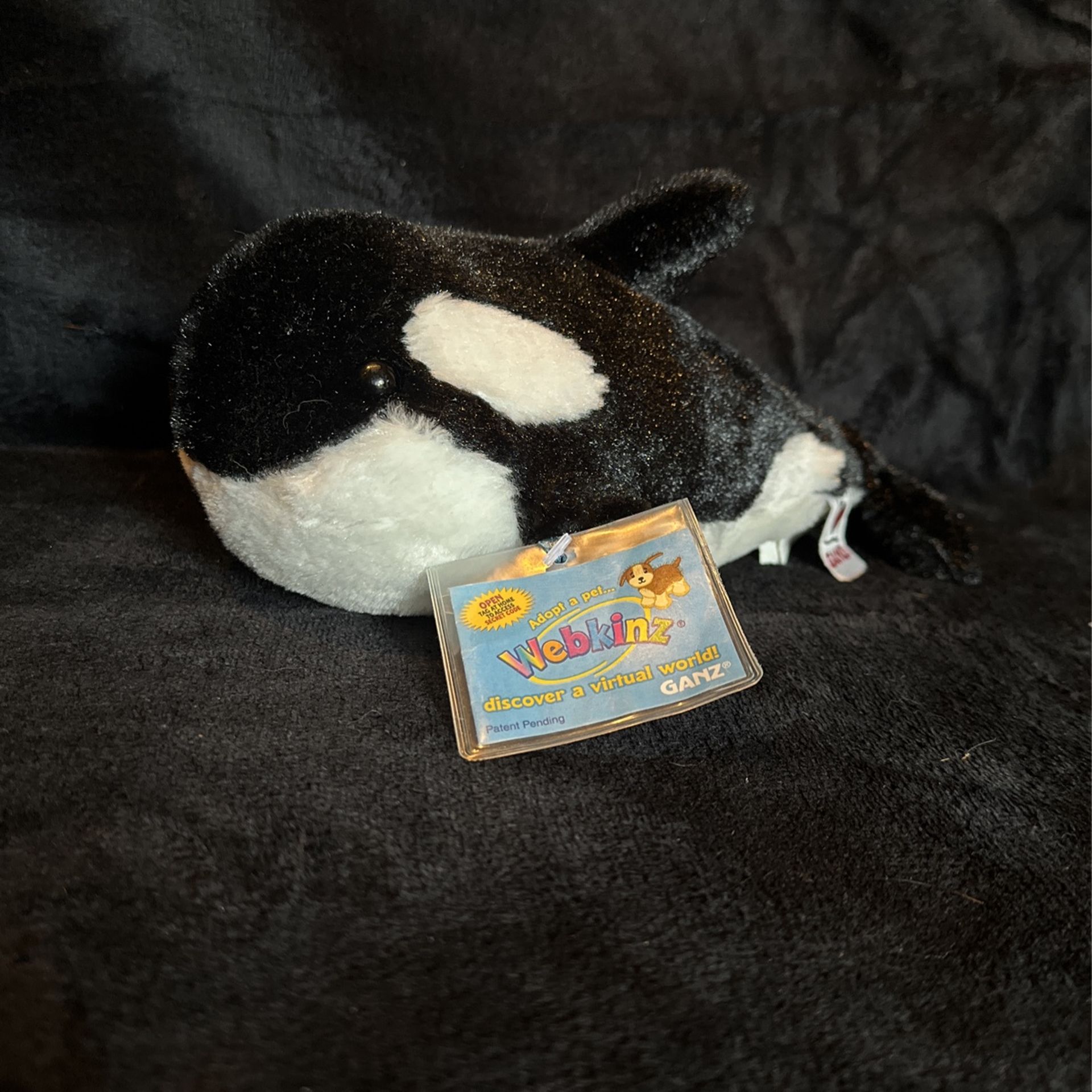 Webkinz Orca Whale With Unused Code