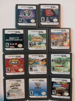 11 Nintendo DS games $10 each