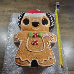 Zrike Cookie Jar (Lilo And Stitch Christmas)